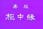秦腔柜中缘