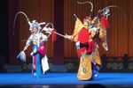 京剧战濮阳 武生与武花脸对打 片段